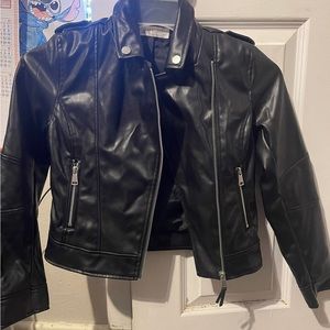 Kids size 12 biker jacket
